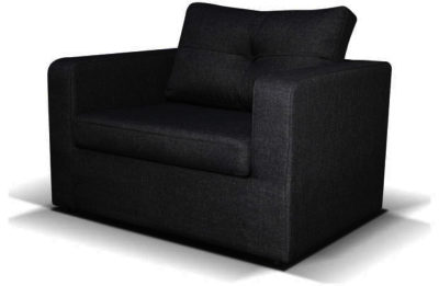 Max Fabric Chair Bed - Charcoal